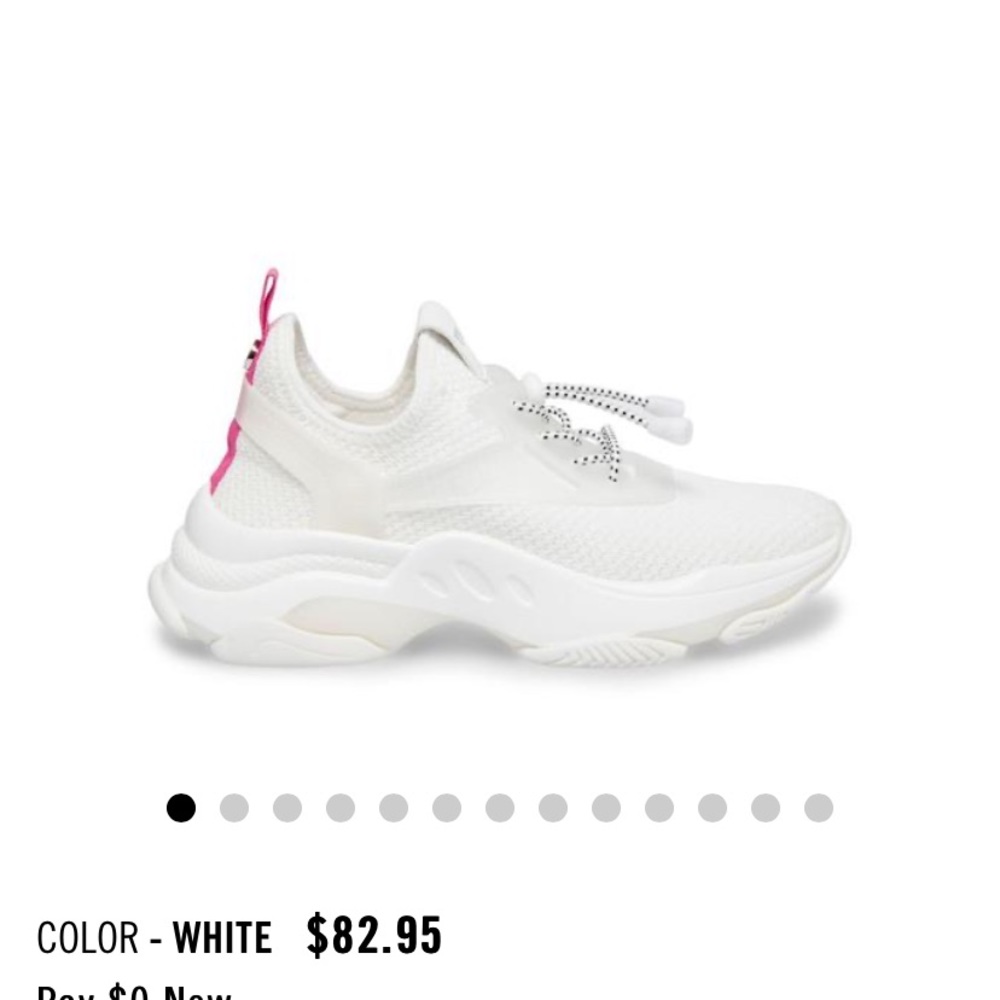 Steve Madden White Sneakers